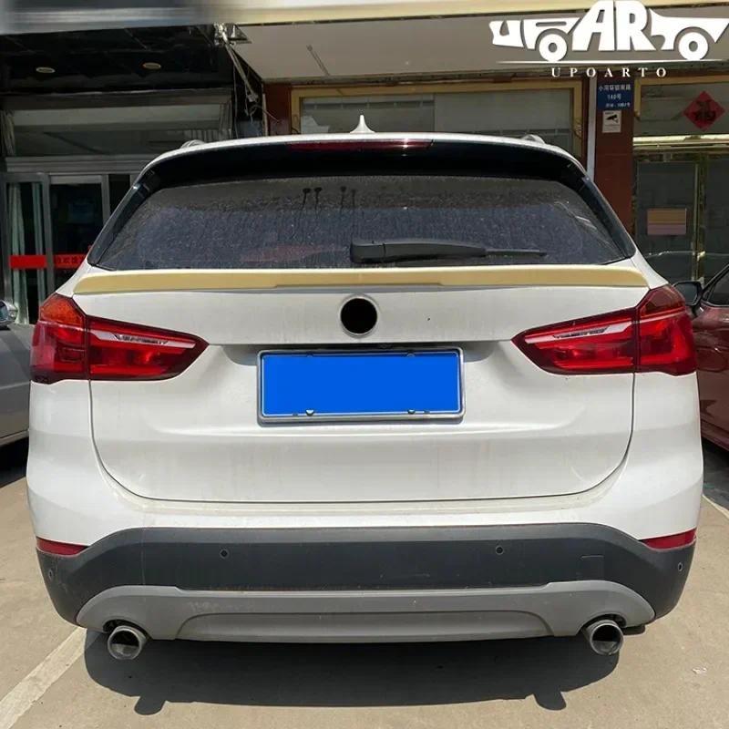 ABS Plastic Car Rear Mid Spoiler Wing For BMW X1 F49 F48 2016 2017 2018-2020
