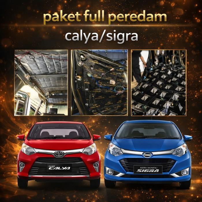 Paket Full Peredam Mobil Calya / Sigra