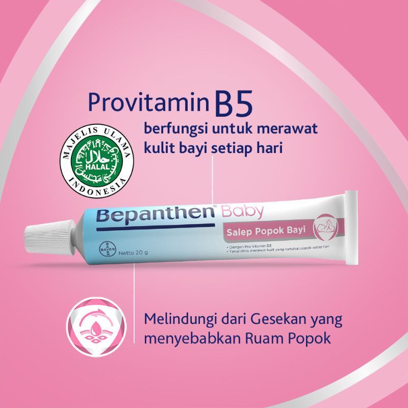 Bepanthen Salep Bayi Ruam Popok 20gr Salep Ruam Popok Salep Lecet Popok Salep Popok