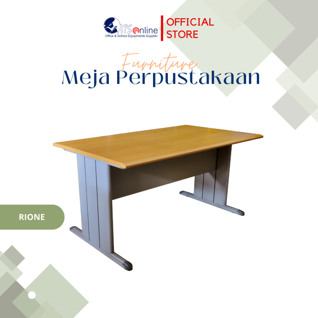 RIONE Meja Perpustakaan AD026