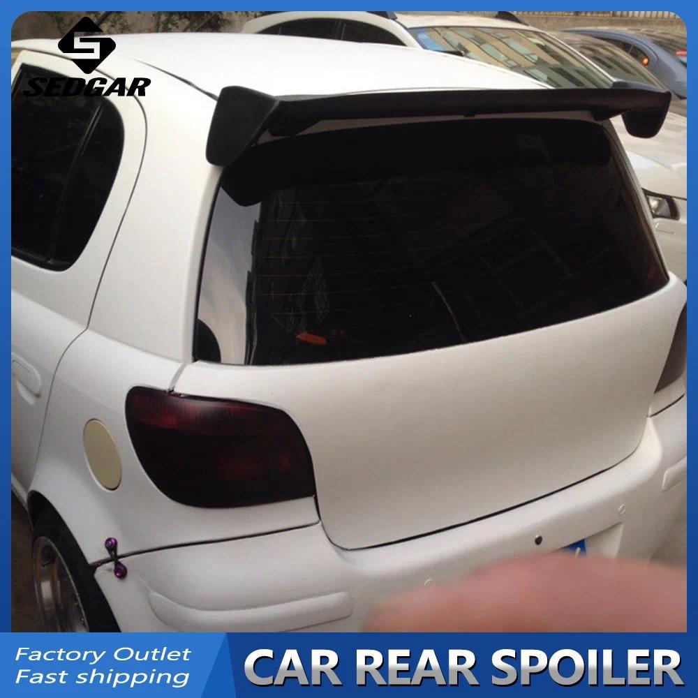 For 2002--2013 Toyota Vitz Yaris Echo Hatchback WITHOUT LIGHT High Quality ABS Plastic Unpainted Spo