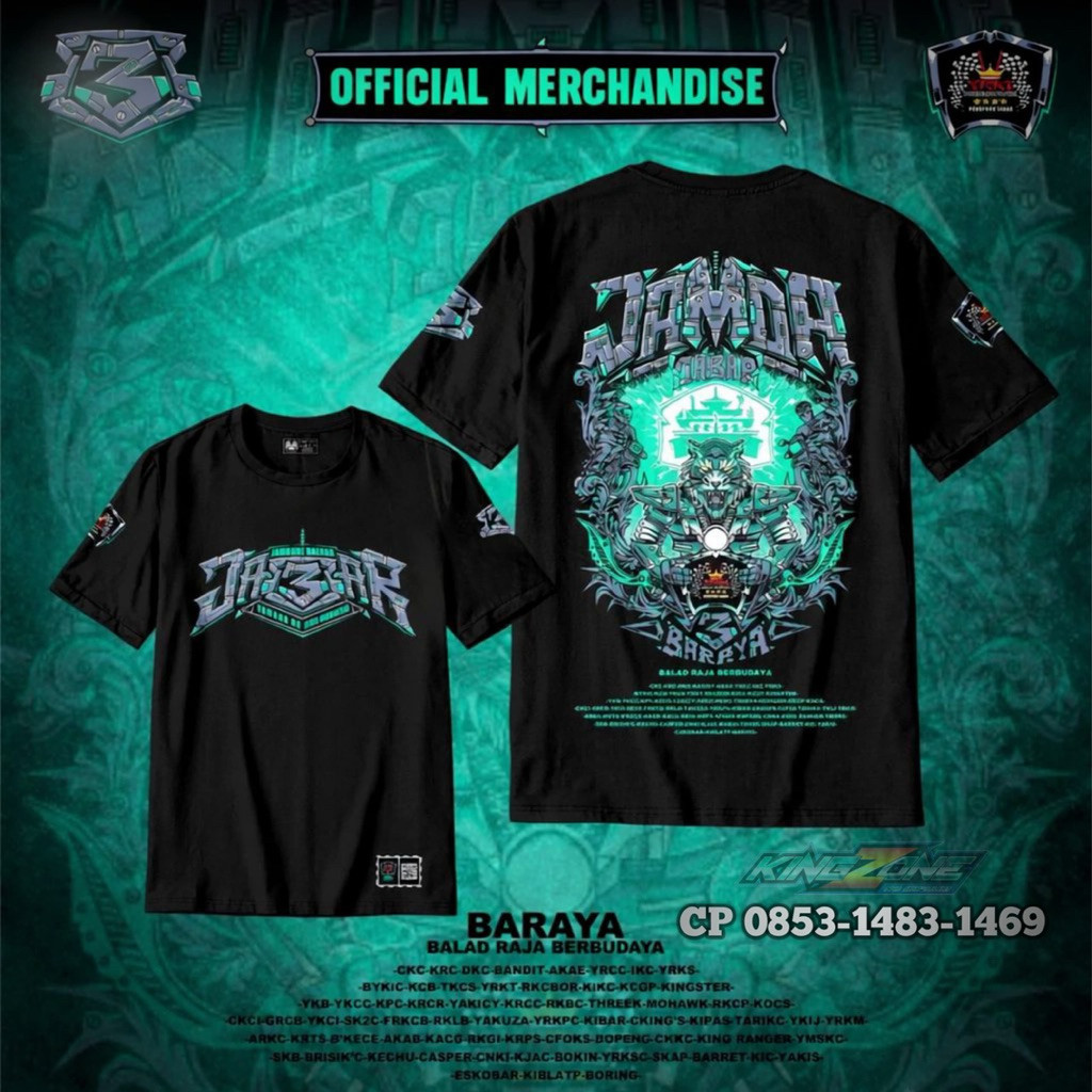 COD Kaos Jamda 3 YRKI Jabar Original Merchandise