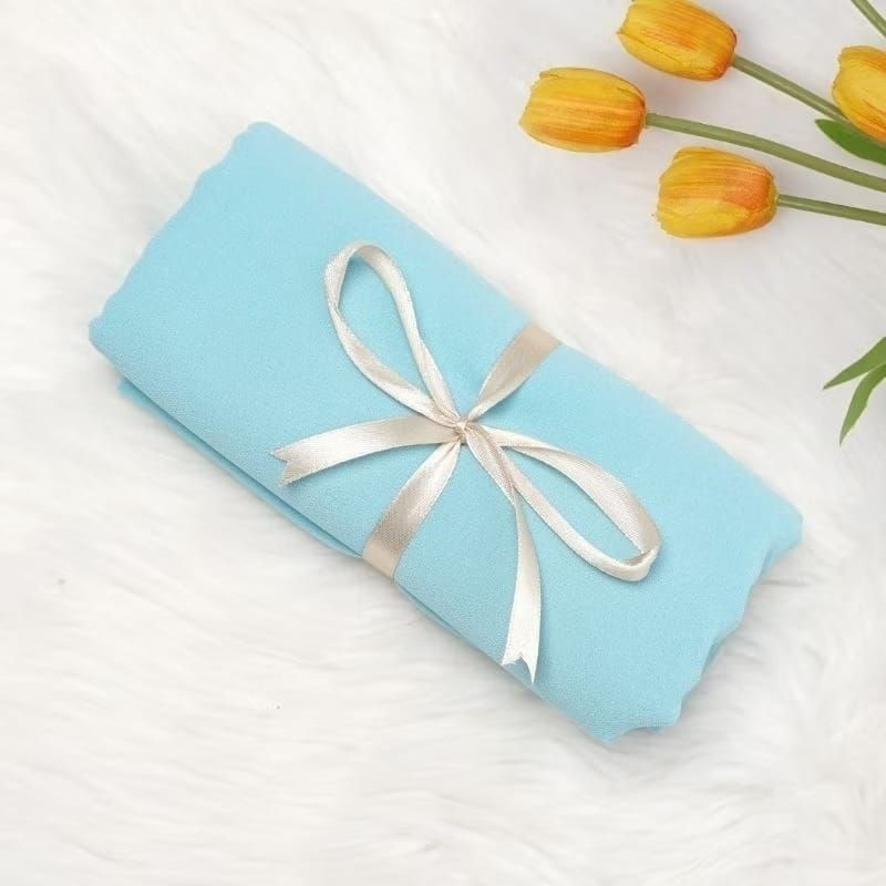 Pashmina Ceruty Babydoll Premium Anti Kusut Adem Mudah Dibentuk//Pashmina Ceruty Baby Doll Premium P