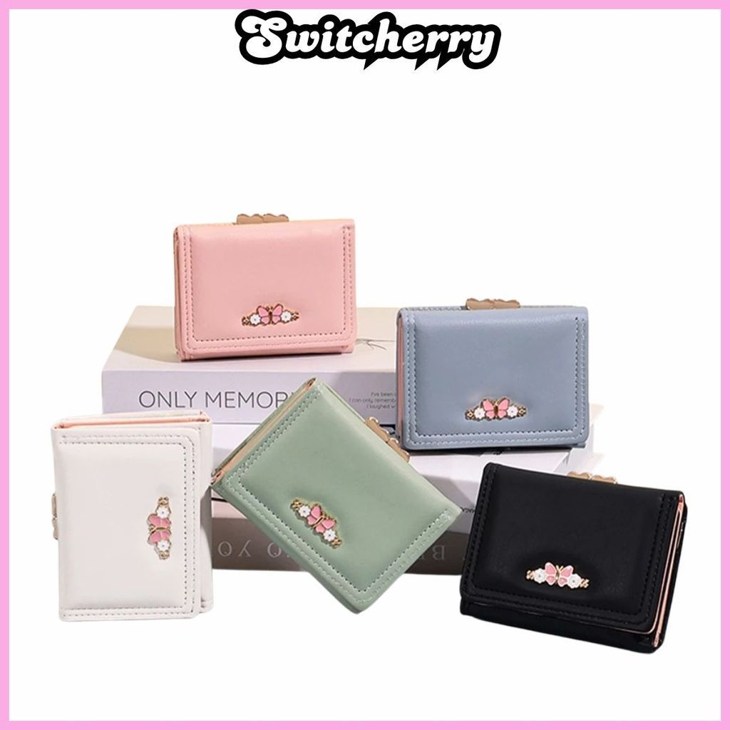 SW Dompet Wanita Lipat 890 Dompet Koin Perempuan korean style lucu aesthetic Dompet Imut