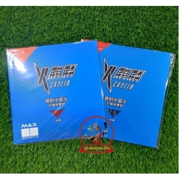 Sepasang 2pcs (Merah & Hitam) Karet Ciamik Reactor Ckylin Blue Sponge