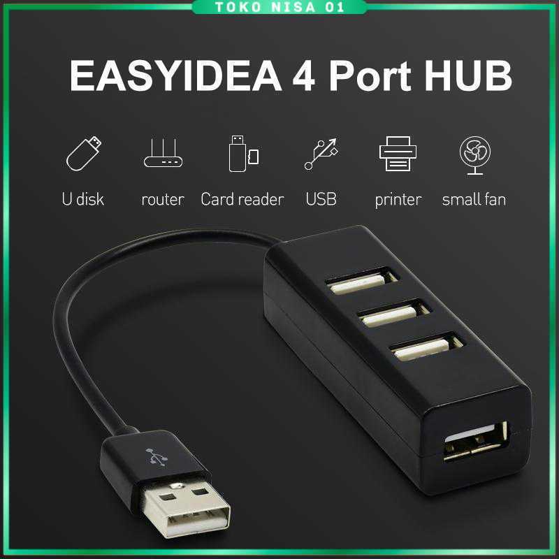 EASYIDEA Portable USB Hub - HB3004