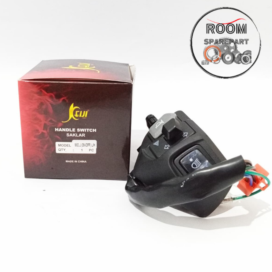 Holder Kiri MIO J / MIO M3 (MDF HAZARD) (44D) Saklar Lampu Merk Keiji