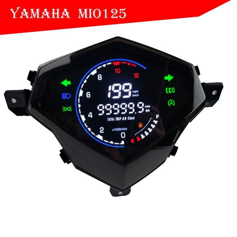 Speedometer Mio Digital Spidometer Mio M3 Mio Z PNP Speedometer H4R Yamaha Odometer Digital LED LCD