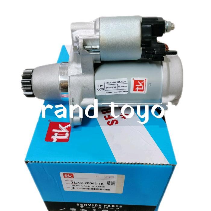Merk TK Dinamo Starter Assy Alphard Camry Harrier Previa 2.4cc 3.0cc Fungsi Menyalakan Mesin Mobil C