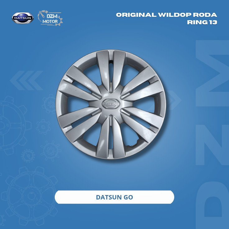 Original Wildop Roda Datsun Go Ring 13