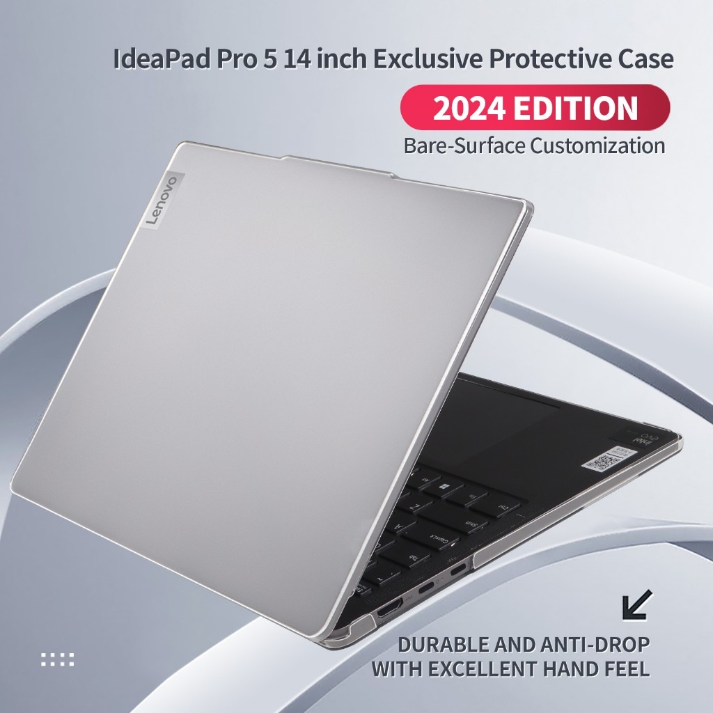 Ucons Matte Laptop Case for Lenovo IdeaPad Pro5/Slim5 14IMH9 Shockproof Protective Hard Shell