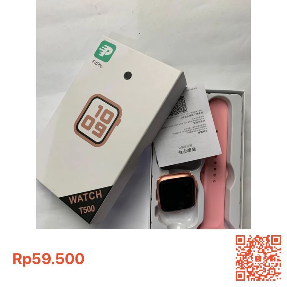JAM TANGAN SMARTWATCH T55 DAPAT 2 TALI / T500 / T500+ BLUETOOTH CALL TOUCHSCREEN