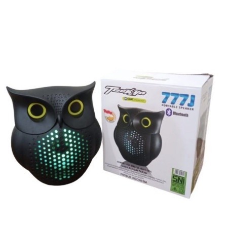 Sperker Bluetooth Teckyo 777J Burung Hantu / Speaker GMC / Speaker Portable Speaker Mini