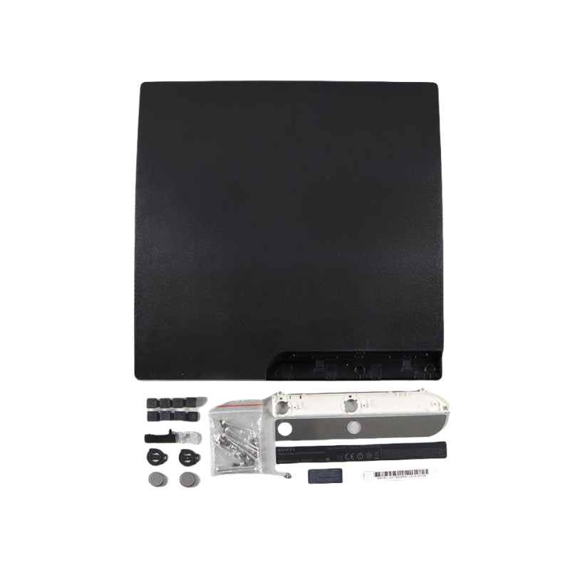 Black White Full Housing Shell For PS3 Slim 120G 320G Console Compatible For PS3 Slim Model CE-2512B