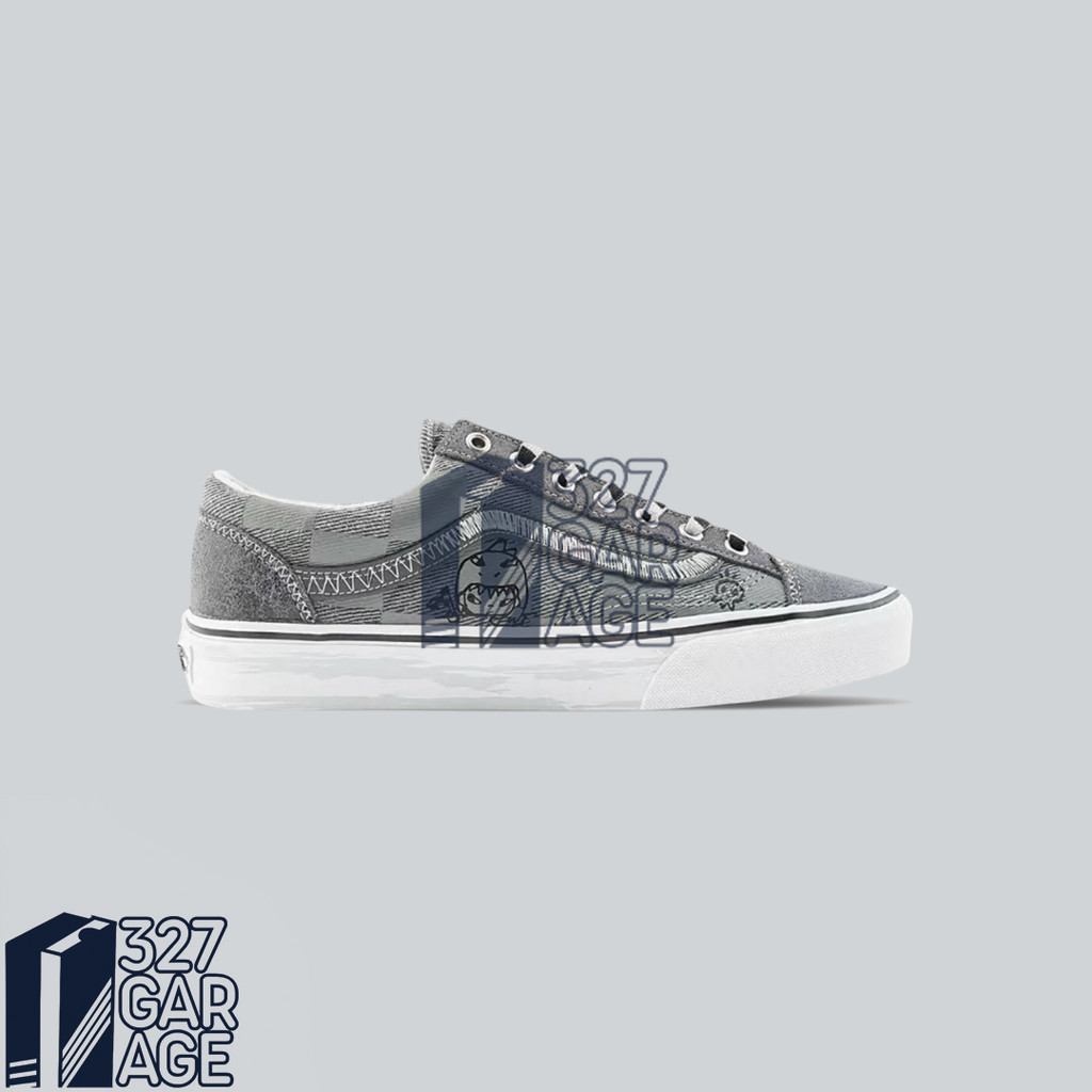 Sneakers Vans Old Skool Style 36 HIRONO Grey Black Denim Original BNIB Unisex