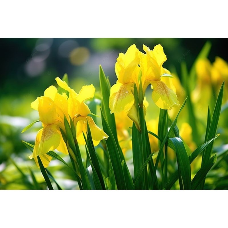 BUNGA AIRIS KUNING / IRIS BUNGA KUNING