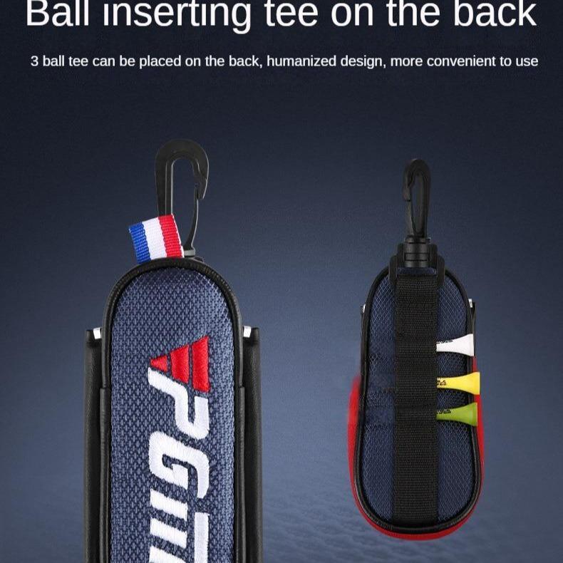 Waist Bag Mini Portable Golf Ball Bag - Belt Golf Bag