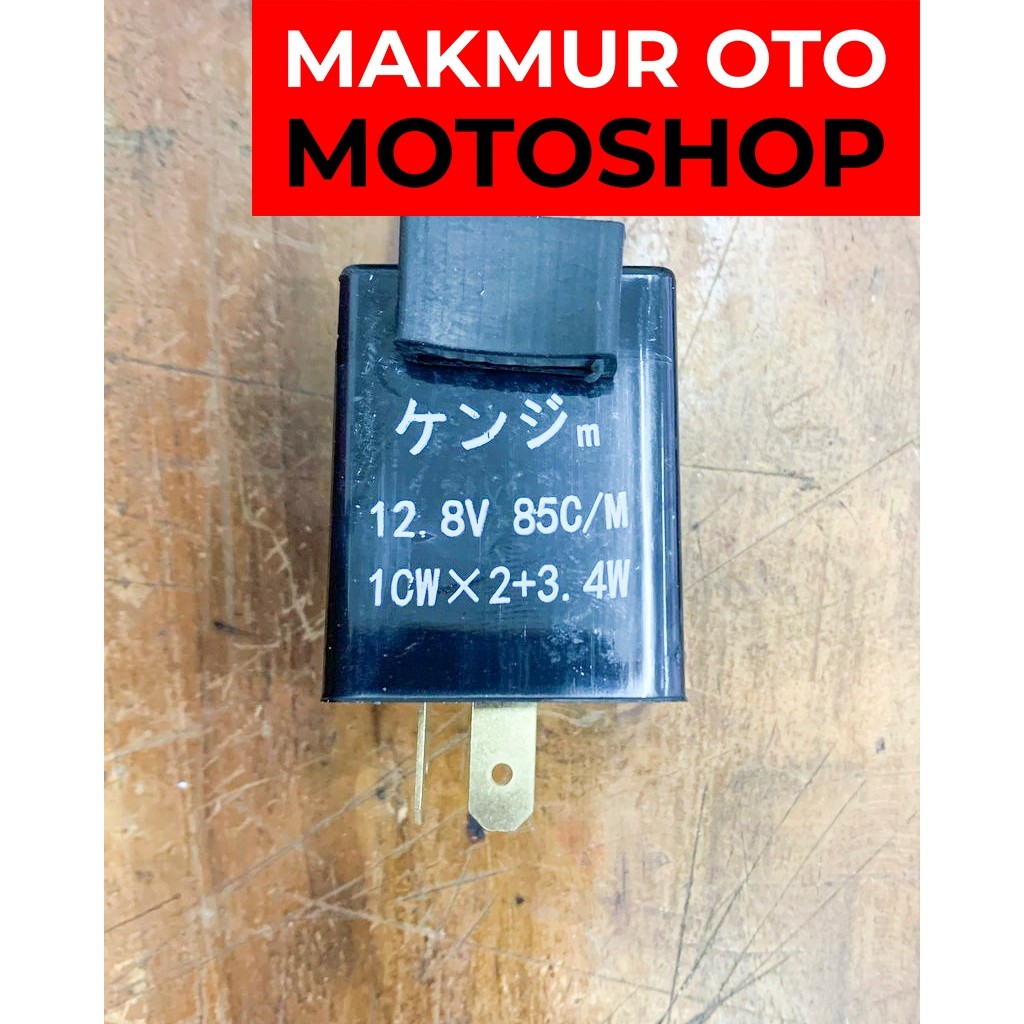Flasher Sen Suara / Flaser Relay Sein Bunyi 12V KNZ – Flasher Motor LED Dengan Suara Klik