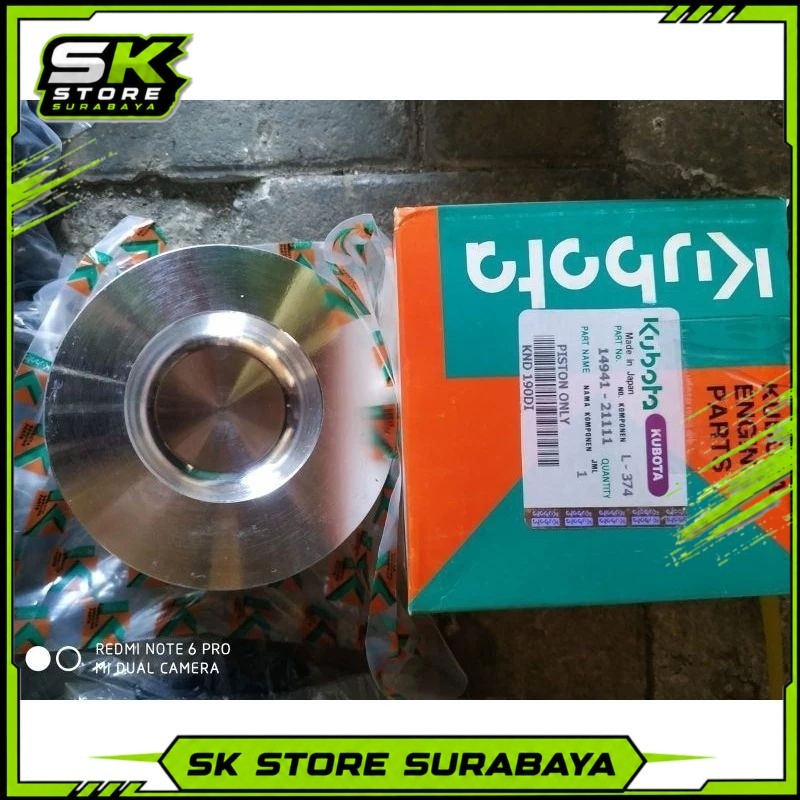Seker KND190 Piston Only KND190 (110mm) Mesin Kubota Kualitas Terbaik