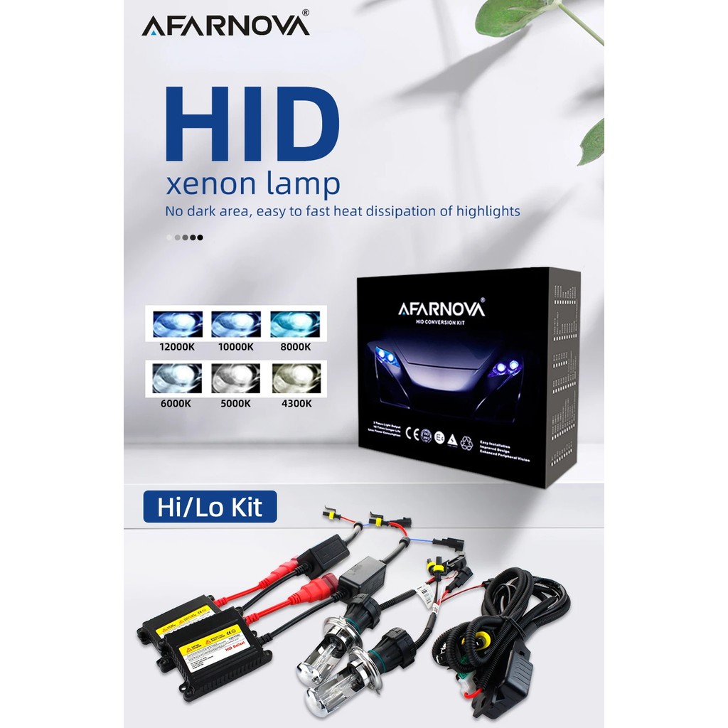 55W 65W H7 lampu depan LED Xenon kit ballast ramping HID Xenon 12V H1 H3 H11 h7 xenon hid kit 4300k 