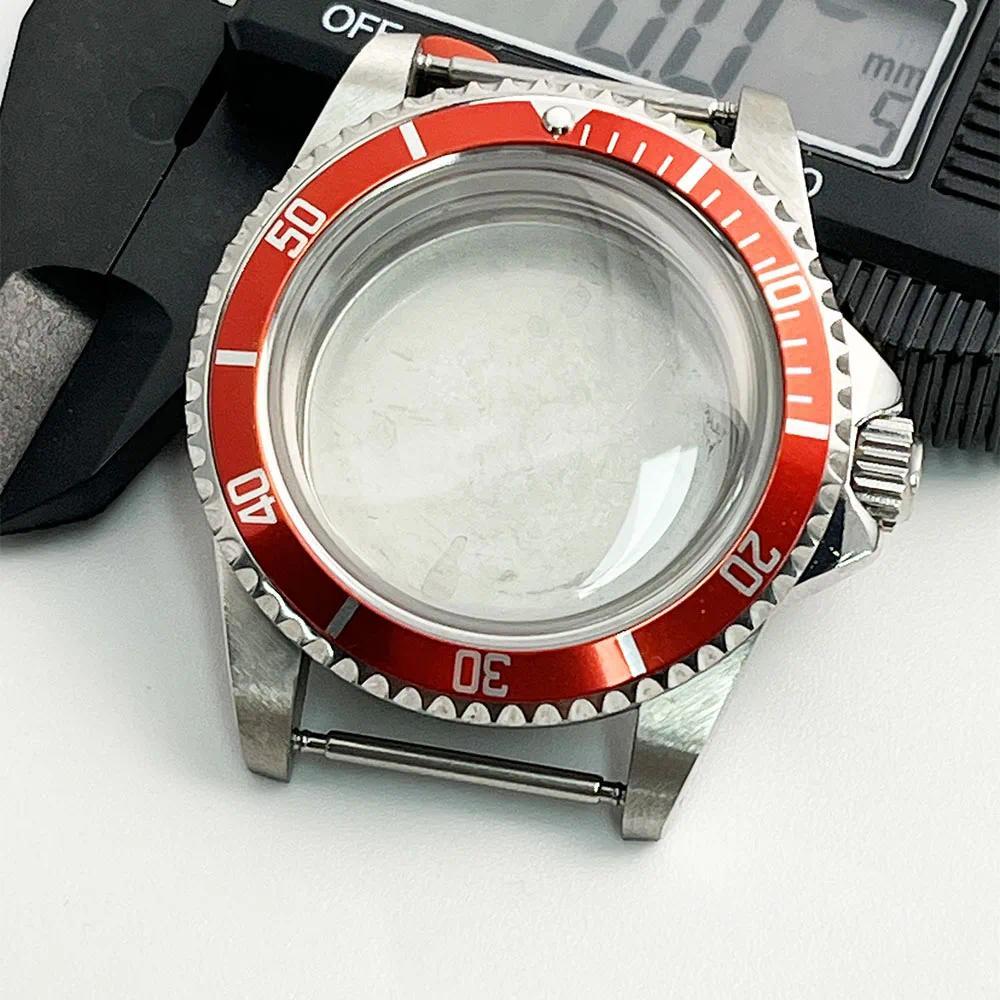 Casing 395MM, Aksesoris Bezel GMT, Casing Retro Cocok Untuk Mesin Jam NH35, NH36, NH34, Casing Jam C
