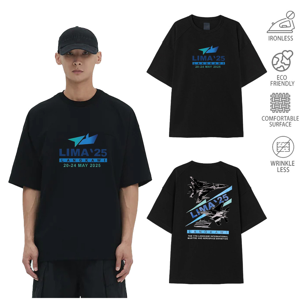 Juun.J Microfiber roundneek t shirt Lima langkawikaos pria distro pria kaos wanita