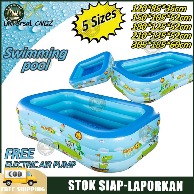 BLASFAS kolam renang anak free pompa / Kolam Renang Anak / Kolam Anak Murah Terbaru Kekinian | Kolam