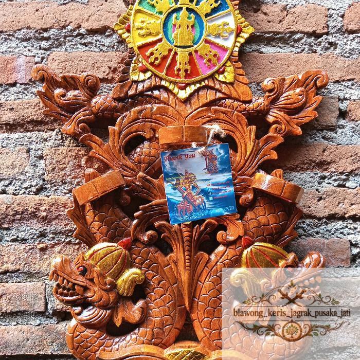 Blawong Isi 3 Motif Logo Majapahit -
