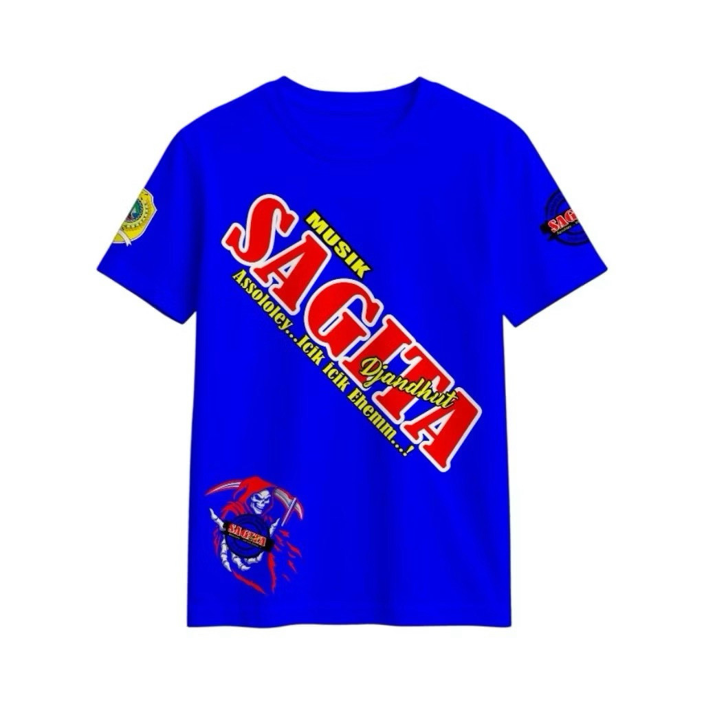 Kaos Sagita Kota Cethe Katun Combed