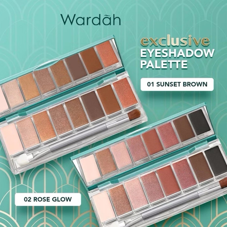 WARDAH Exclusive Eyeshadow Palette Make Up