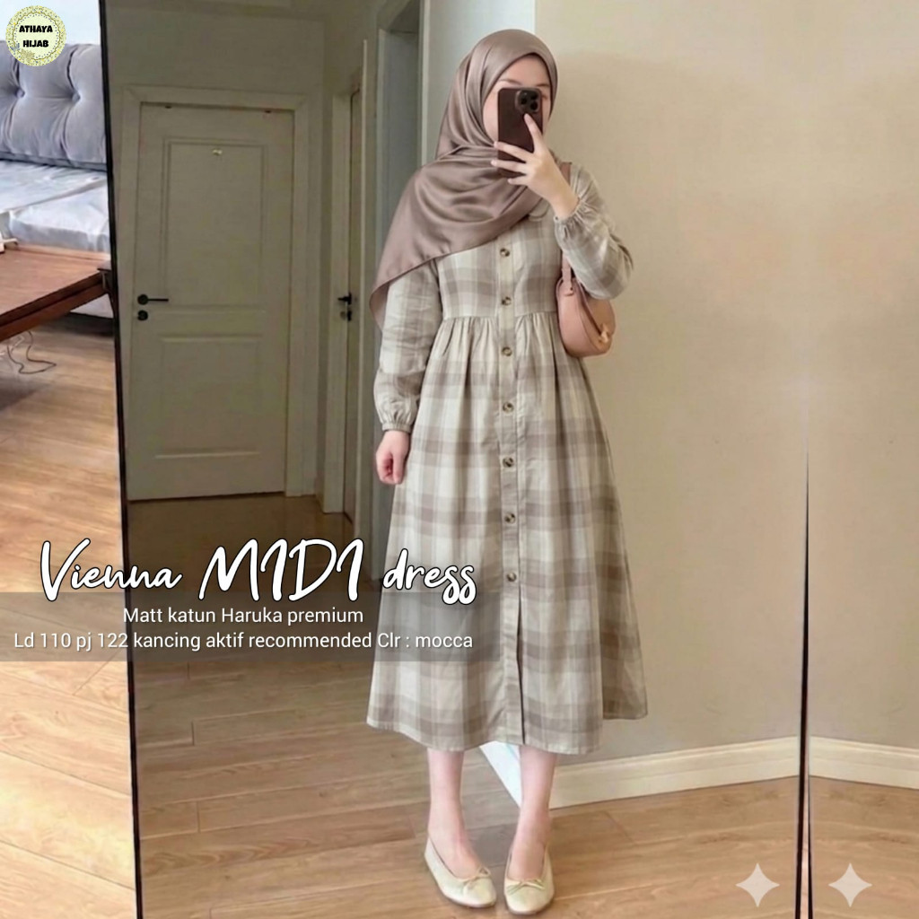 2005     VIENNA MIDI DRESS by AtHAYA   ORIGINAL BRAND SOLO DAILY WEAR