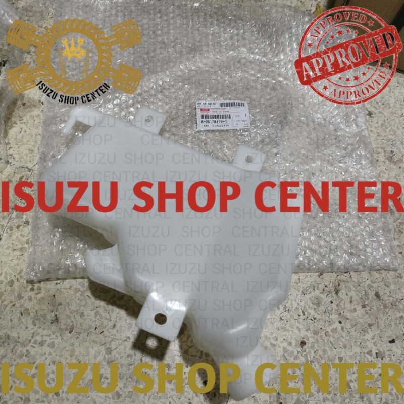 TABUNG AIR RADIATOR RESERVOIR ISUZU NQR71 NMR NLR ORIGINAL GENUINE PART
