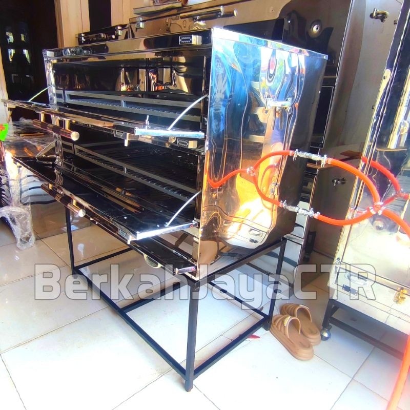 PROMO SALE OVEN GAS UBI CILEMBU 100X55 | Oven Gas Khusus Ubi Cilembu Stainless Steel | Oven Bakar Ub