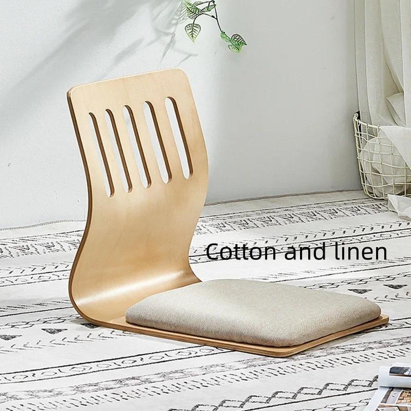 Lazy Sofa Tatami Single Legless Backrest Chair Element Minimali Japanese Floor Chair Cushion Sofa Se