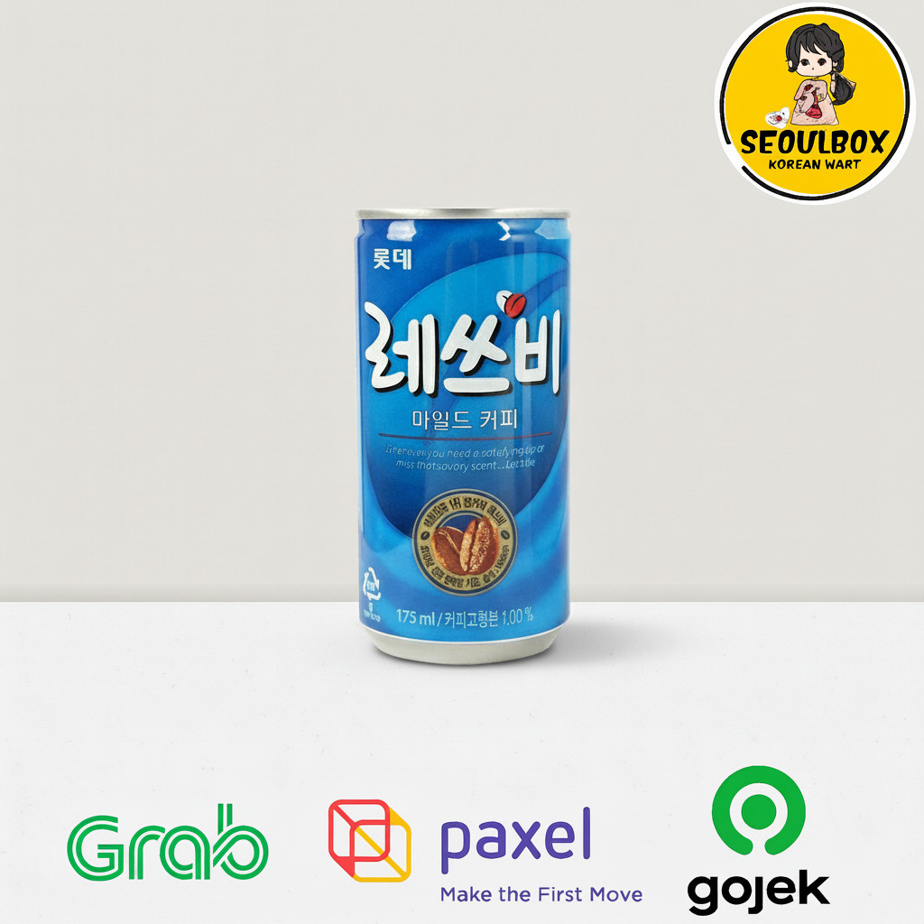Lotte Let's Be Mild Coffee 175ml - Kopi Siap Minum Kaleng Korea Rasa Ringan Made In Korea