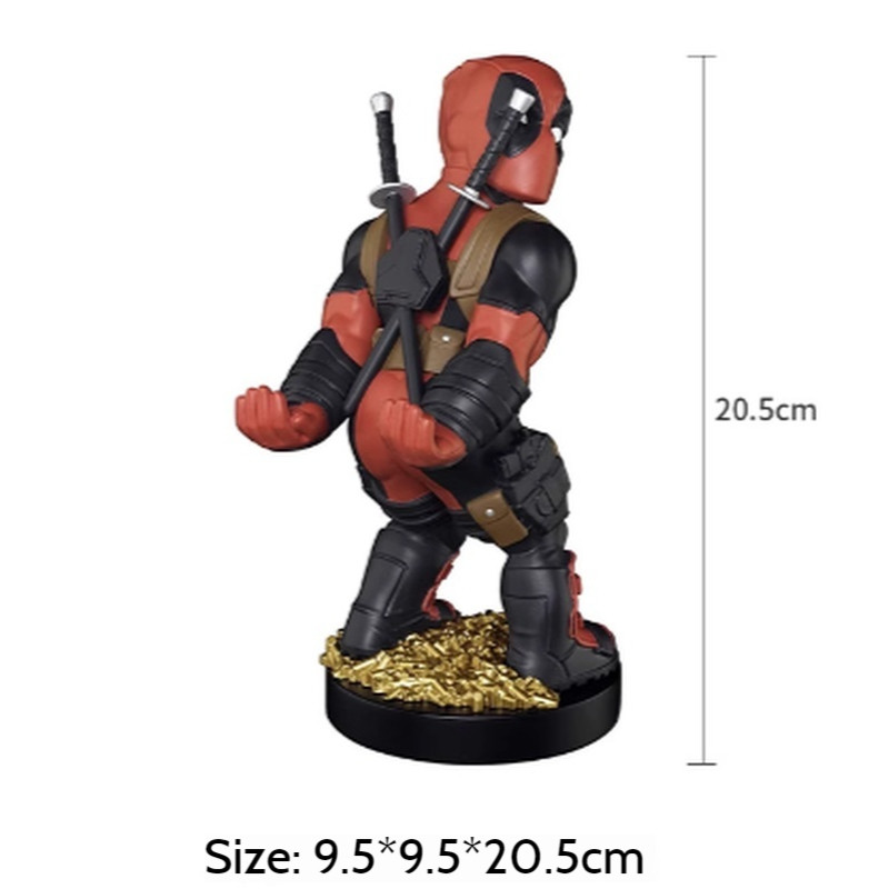 New Avengers Anime Spider-Man Venom Ps5 Xbox Base splay Action Figure Toys Bracket Deadpool Mobile P