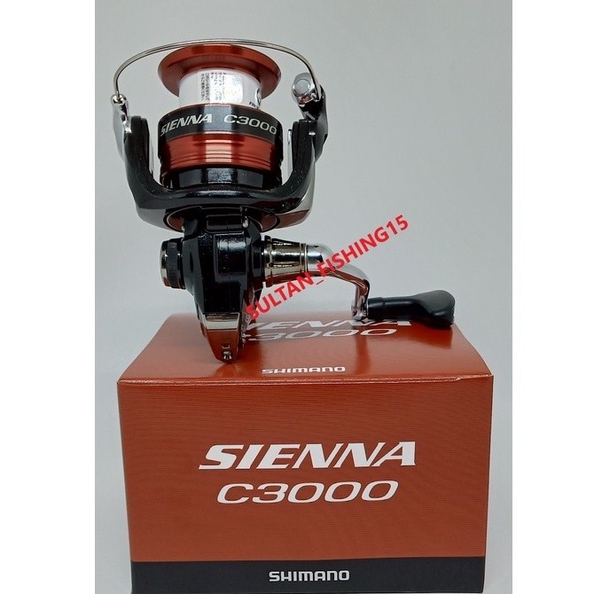 SHIMANO SIENNA C2500 HG DAN C3000  REEL SPENNING