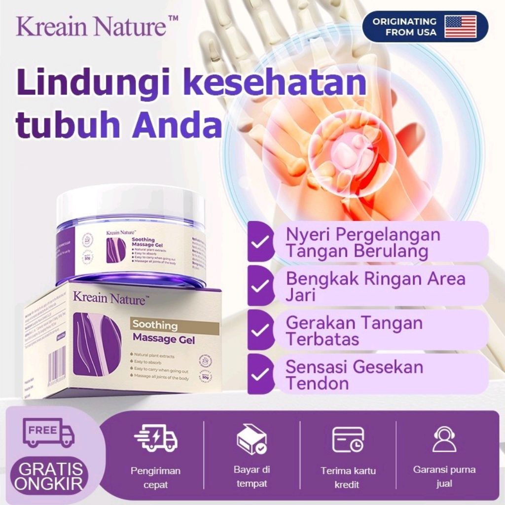 Kreain Nature Gel Herbal Pergelangan - Krain Nature