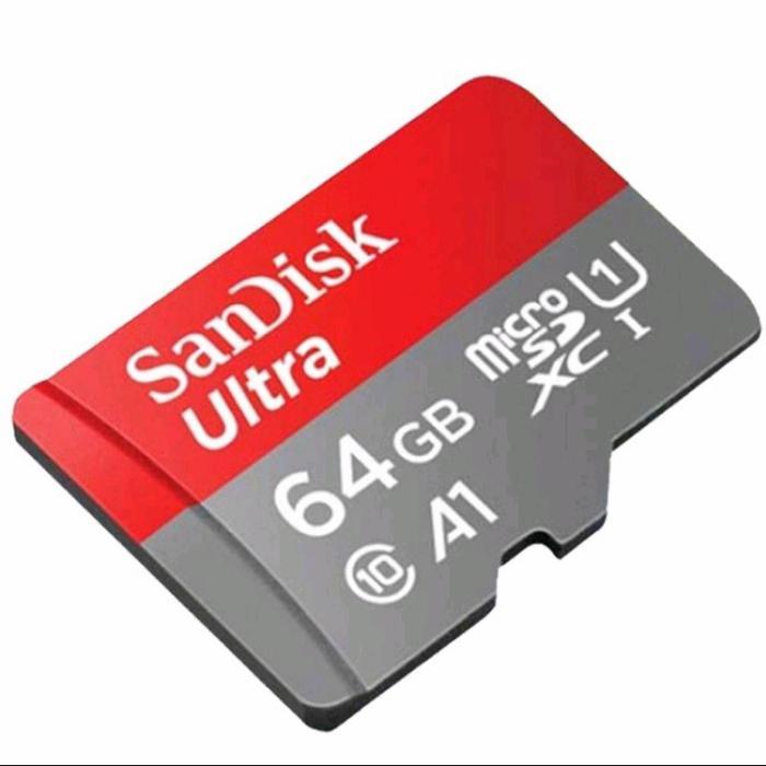 Memory MicroSD 64GB Sandisk Ultra Class 10