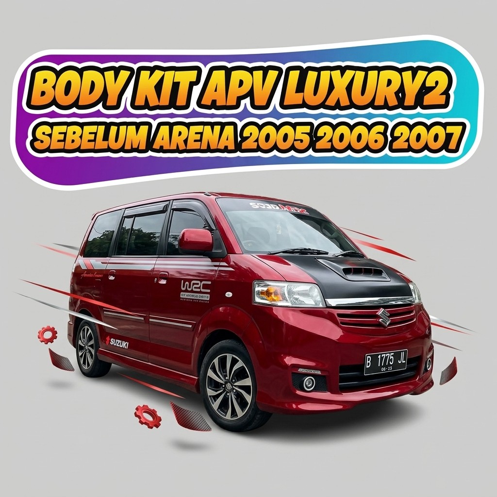 bemper apv bumper apv bomper apv luxsury bodikit SEBELUM ARENA 2005 2006 2007