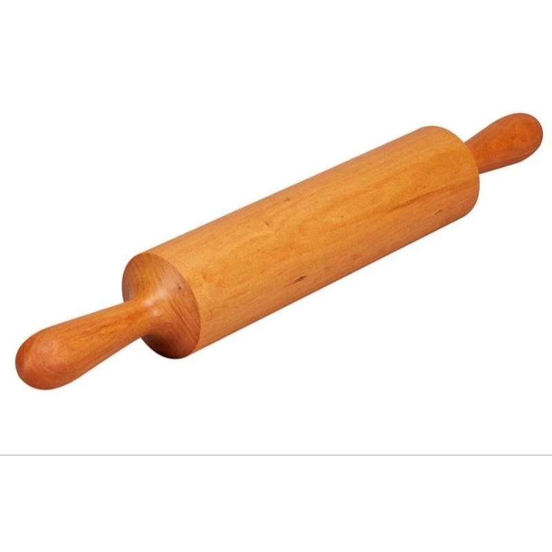 roller penggilas adonan kue, penggiling adonan kue, kayu penggiling adonan kue