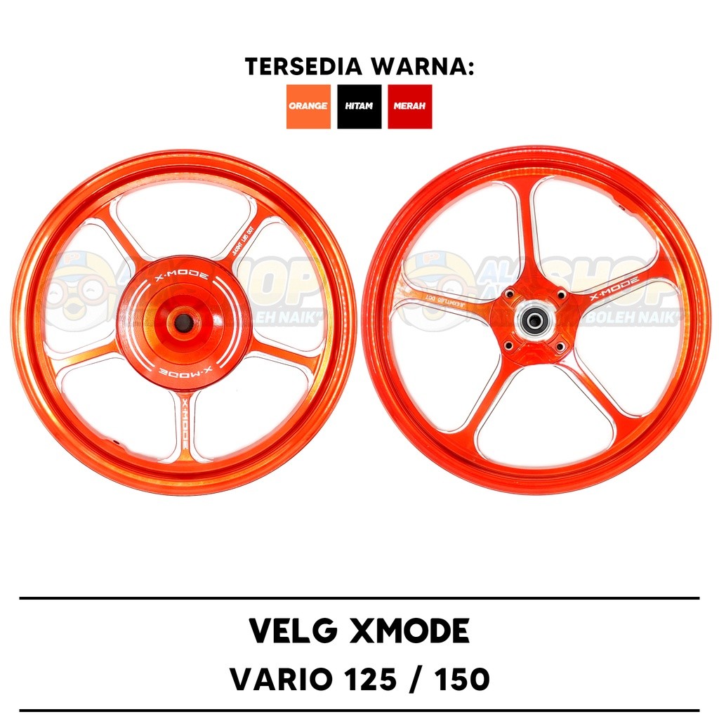 Velg XMODE Vario 125 / 150 X-MODE Aluminium CNC