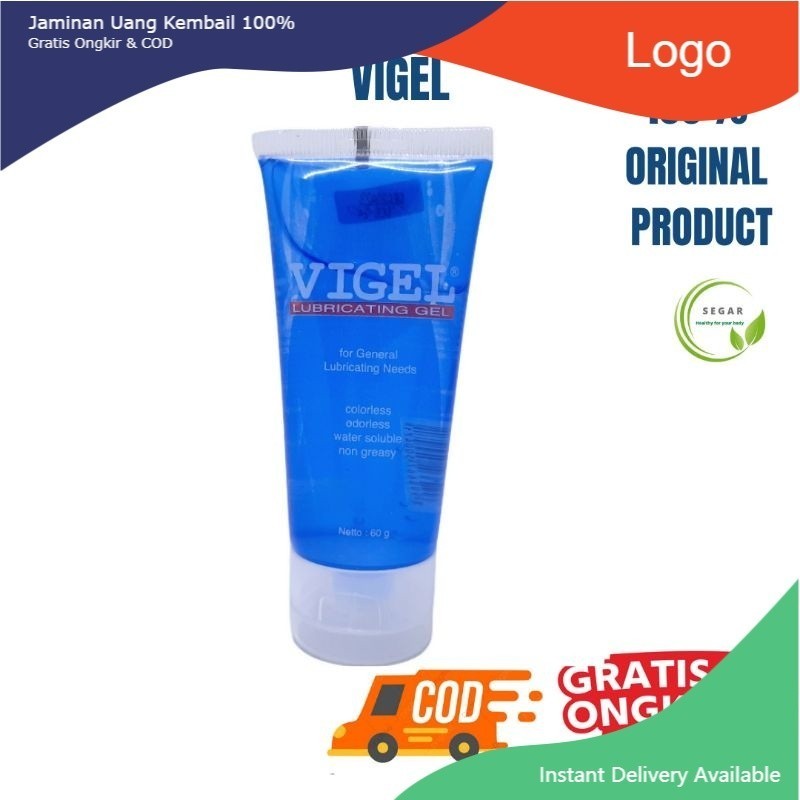 Extra Gratis Ongkir Vigel Lubricating Gel Pelicin Vagina  Privasi Aman[Bisa Cod] * nanemart63 *