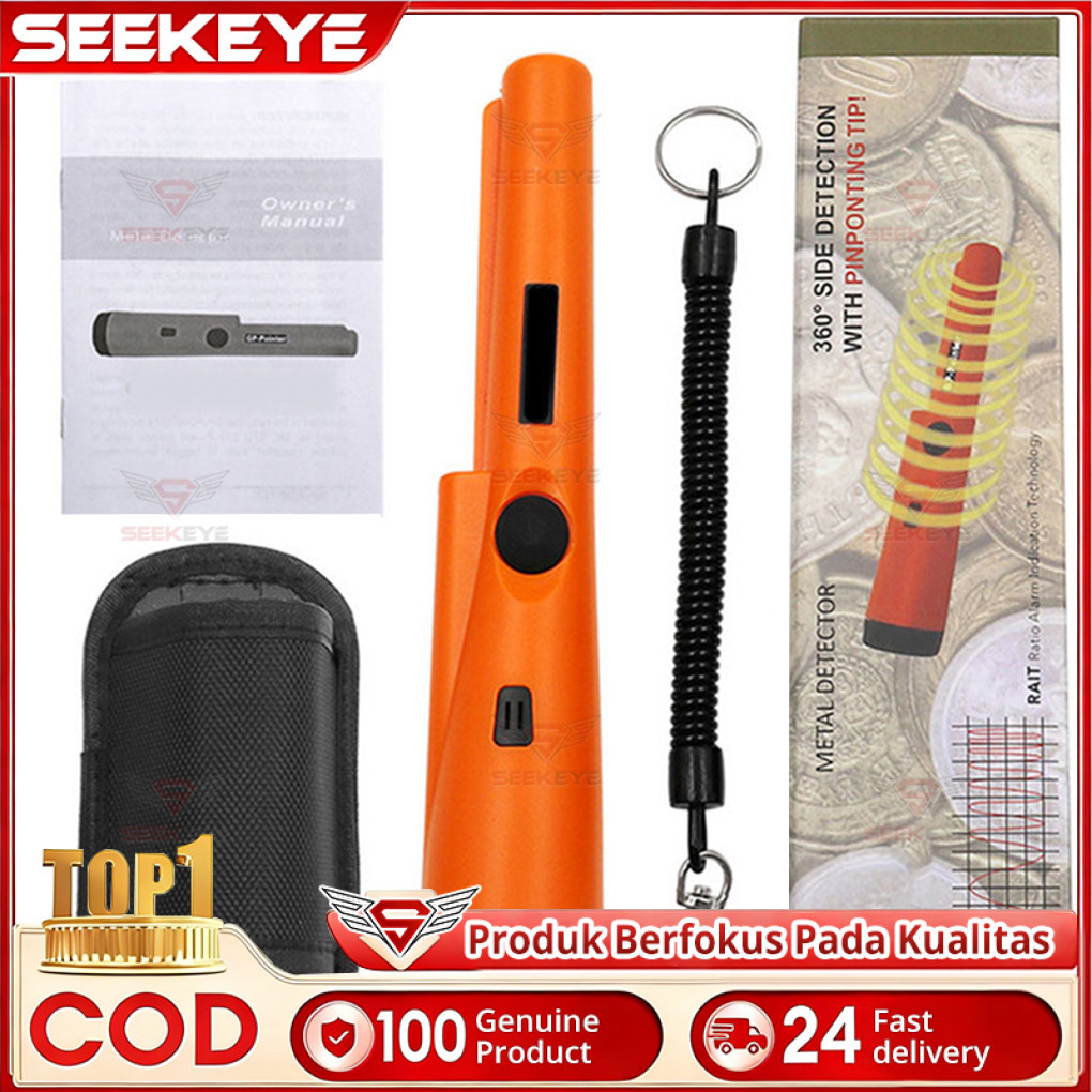 Metal Detector Alat Pendeteksi Logam Emas / Gold Detector / Alat Pendeteksi Emas / Detektor Logam Em