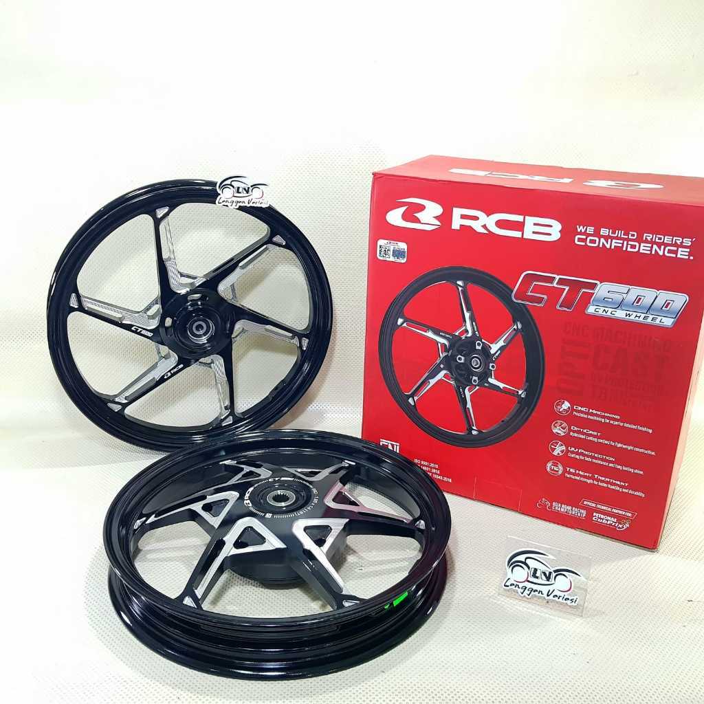 Pelek Velg Racing RCB CT600 Mio Sporty Smile Soul Karbu CNC Alloy Casting Wheel CT 600