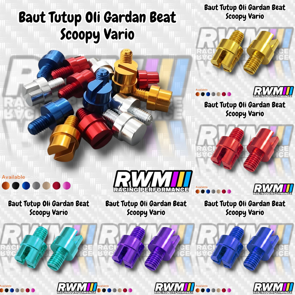 Baut Tutup oli gardan beat scoopy vario Genio gardan beat gardan vario gardan scoopy tutup oli garda