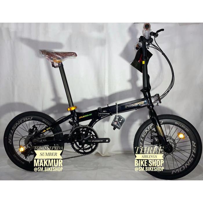 SEPEDA LIPAT PACIFIC SPLENDID AX 20 INCH, HYDRAULIC,18 SPEED