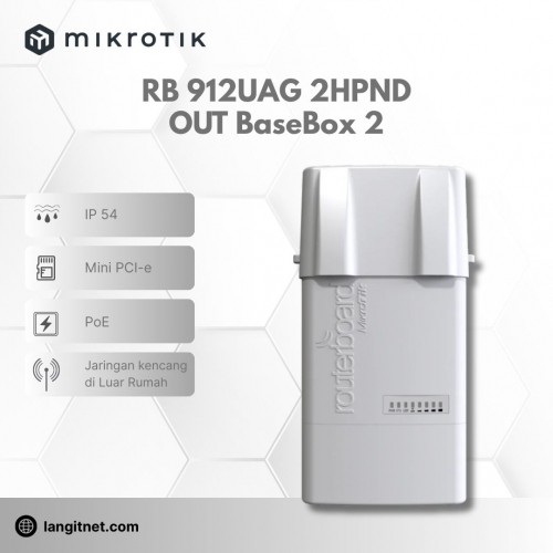 MIKROTIK RB 912UAG 2HPND OUT BASEBOX 2
