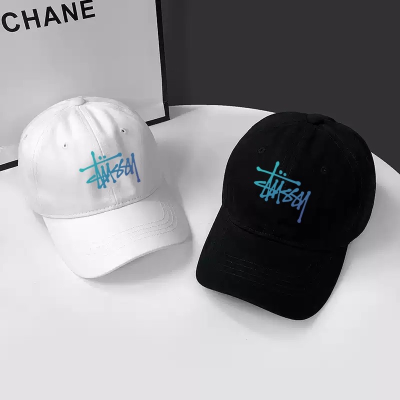 Stussy Low Pro Basic Strapback Cap Vintage Cotton Stssy Lima Panel New Model/Topi Distro Pria/Topi T