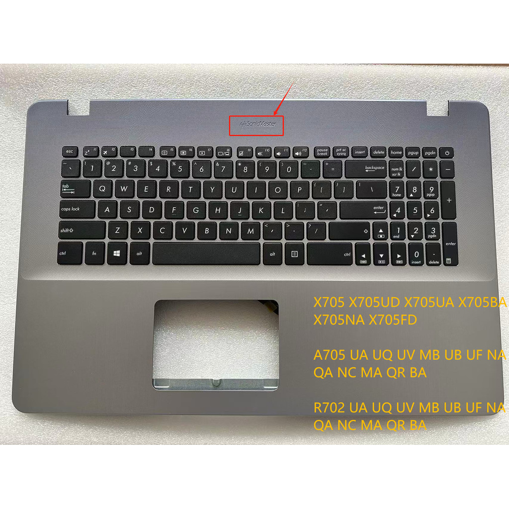 USSPLA laptop Keyboard For Asus VivoBook Pro 17 N705 N705FD N705UD N705FN A705UA R702 F705 X705ma X7
